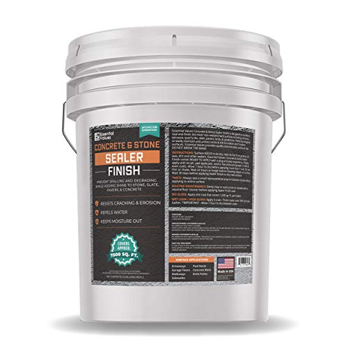 Essential Values 5 Gallon Concrete Sealer (Covers 7500 Sq Ft)  Made in USA 
</p>
                                                            </div>
                            <div class=