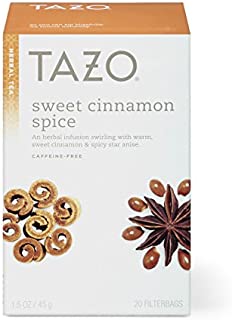 Tazo Sweet Cinnamon Spice Herbal Tea Filterbags