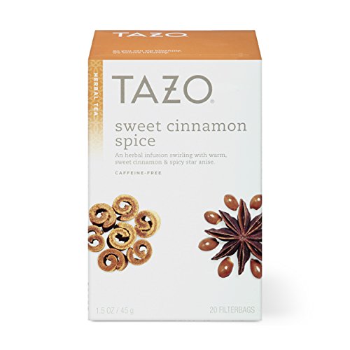 Tazo Sweet Cinnamon Spice Herbal Tea Filterbags