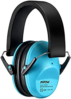 Mpow 068 Kids Ear Protection, NRR 25dB Noise Reduction Ear Muffs, Toddler Ear Protection, Protective Earmuffs for Shooting Range Hunting Season, for Toddlers Kids Children Teens-Blue