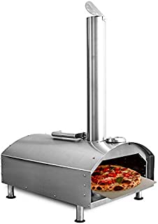 Deco Chef Outdoor Pizza Oven with 2-in-1 Pizza and Grill Oven Functionality, 13