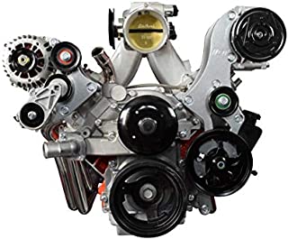 ICT Billet S10 LS Swap A/C Compressor and Power Steering Bracket Compatible with LS1 LM7 LR4 LQ4 L59 LQ9 LM4 L33 L92 L76 LY6 LC9 LH8 LMG LS3 L99 L96 RPO codes 4.8L 5.3L 6.0L 551779-3