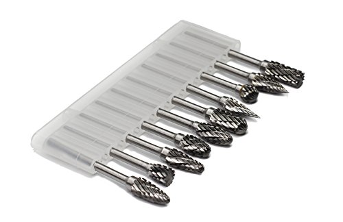 YUFUTOL Carbide Burr Set - 10pcs