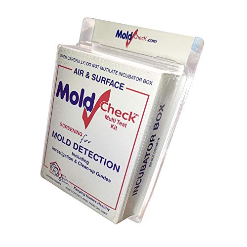 DIY MoldCheck Mold Test Kit (10 Tests per Kit) Multiple air Sampling Tests, Simple Visual Comparison, Locate Mold Source, Easy to use, no lab fee