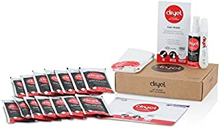 Dryel At-Home Mega Dry Cleaner Starter Kit, Includes Dry Cleaning Cloths and To-Go Stain Removal Pen - 14 Load Capacity