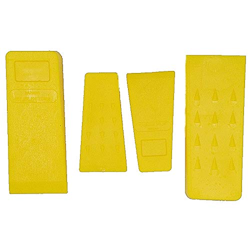 TIPU 4-Pack Felling Wedge, Tree Felling Wedge for Tree Cutting