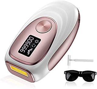 BAIVON IPL Hair Removal, 999,900 Flashes Laser Hair Removal for Women Permanent Ice Compress Painless Hair Remover Device System for Facial Whole Body Home Use