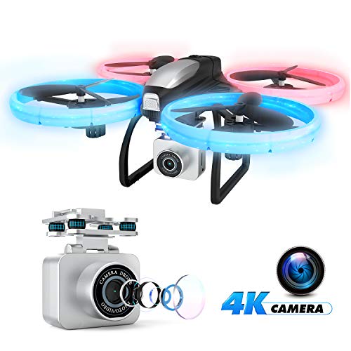 Drone with 4K Camera Live Video,EACHINE E020 WiFi FPV RC Drone for Adults and Beginners with 4K HD Wide Angle Camera 7.4V 1100Mah Long Flight time Large Selfie Photography Drone Quadcopter