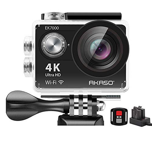 AKASO EK7000 4K WiFi Sports Action Camera Ultra HD Waterproof DV Camcorder 12MP 170 Degree Wide Angle