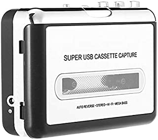 Cassette to MP3 Converter,USB Cassette Player to MP3 Converter for PC,Laptop,Personal Computers,Mac with Headphones,from Tapes to Mp3