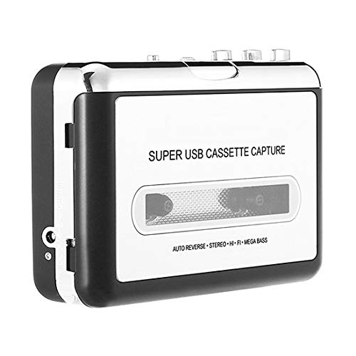 Cassette to MP3 Converter,USB Cassette Player to MP3 Converter for PC,Laptop,Personal Computers,Mac with Headphones,from Tapes to Mp3