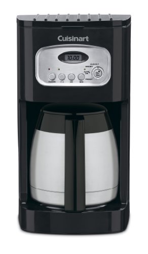 Cuisinart DCC-1150BKP1 Classic Thermal Programmable Coffeemaker Coffemaker, 10-Cup, Black