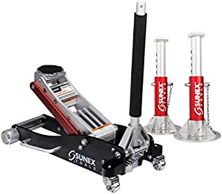 Sunex 6603ASJPK Aluminum 3 Ton Jack Pack