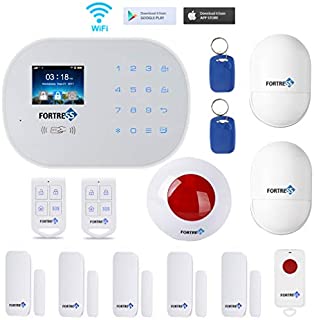 GSM 3G/4G WiFi Security Alarm System-S6 Titan Classic Kit Wireless DIY Home and Business Security System Kit by Fortress Security Store- Easy to Install Security Alarm