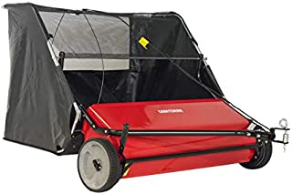 Craftsman CMXGZBF7124266 42 22-cu ft Hi-Speed Tow Lawn Sweeper, Red