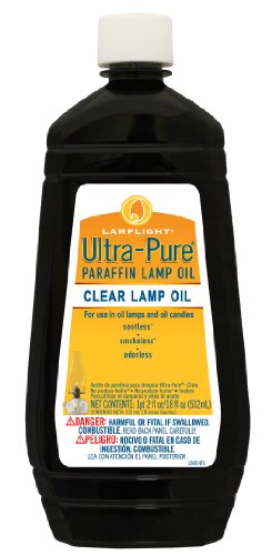 Lamplight, Clear Ultra-Pure Lamp Oil, 18-Ounce