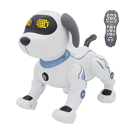 fisca Remote Control Dog, RC Robotic Stunt Puppy Toys