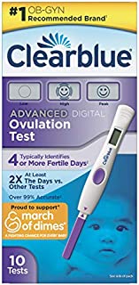 Clearblue Advanced Digital Ovulation Test, 10 Ovulation Tests