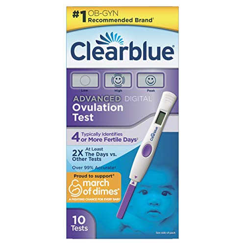 Clearblue Advanced Digital Ovulation Test, 10 Ovulation Tests