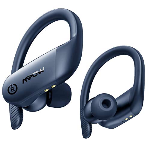 Wireless Earbuds Sport, Mpow Flame Lite in Ear Bluetooth Earbuds Sport, Bass+ IPX7 Waterproof Sport Earphones, BT5.0/Touch Control/Mono&Twin Mode/30H Playtime/USB-C Charging Case/Built-in Mics,Blue