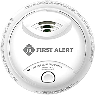 First Alert 10-Year Ionization sensor Smoke Alarm, 0827B, White