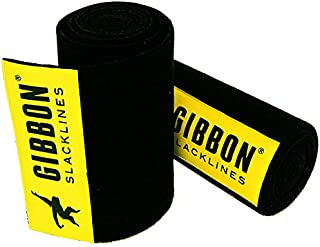 Gibbon Slacklines Tree Wear, Protection for Tree and line, Black Felt, Length: 3ft, Width: 0,5ft