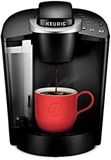 Keurig K-Classic K-50 Coffee Maker, Single Serve K-Cup Pod Coffee Brewer, 6 to 10 Oz. Brew Sizes, Black
