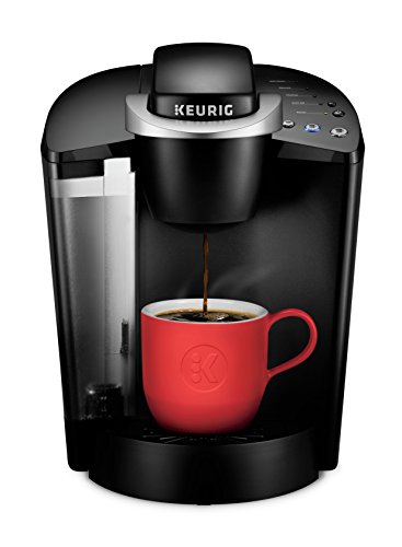 Keurig K-Classic K-50 Coffee Maker, Single Serve K-Cup Pod Coffee Brewer, 6 to 10 Oz. Brew Sizes, Black