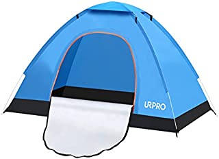 URPRO Instant Automatic pop up Camping Tent, 2 Person Lightweight Tent,Waterproof Windproof, UV Protection, Perfect for Beach, Outdoor, Traveling,Hiking,Camping, Hunting, Fishing, etc