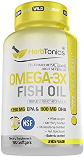 High Strength Omega 3 Fish -Herbtonics