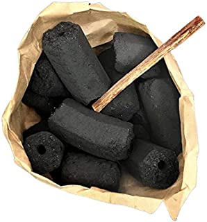 Blazing Coco 9 Pound Coconut Shell BBQ Charcoal Briquettes (2X 2KG) - All Natural High End Grilling