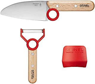 Opinel Le Petit Chef Complete Box Set, 3 Piece Set