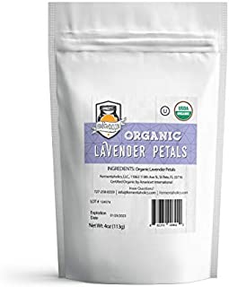 Fermentaholics USDA Certified Organic Loose Leaf Lavender Petals Tea - Perfect For Kombucha Brewing