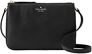 Kate Spade New York Triple Gusset Crossbody, Black