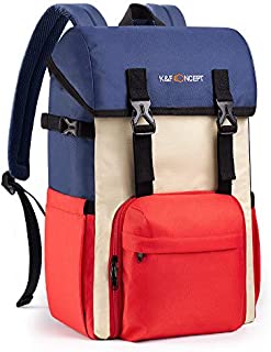 K&F Concept DSLR Camera Backpack Waterproof Camera Bag Multi-Functional for SLR/DSLR Camera, Lens and Accessories with Rain Cover