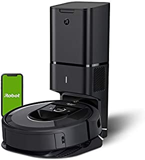 iRobot Roomba i7+ (7550) Robot Vacuum with Automatic Dirt Disposal-Empties Itself, Wi-Fi Connected, Smart Mapping, Works with Alexa, Ideal for Pet Hair, Carpets, Hard Floors, Black