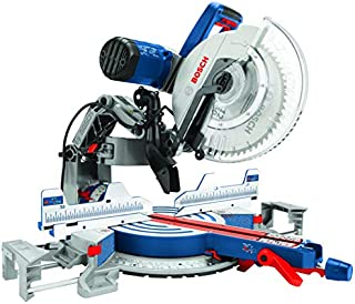 Bosch Power Tools GCM12SD - 15 Amp 12 Inch Corded Dual-Bevel Sliding Glide Miter Saw with 60 Tooth Saw Blade