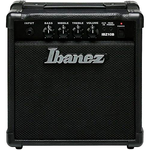 Ibanez Bass Combo Amplifier, Black (IBZ10B)