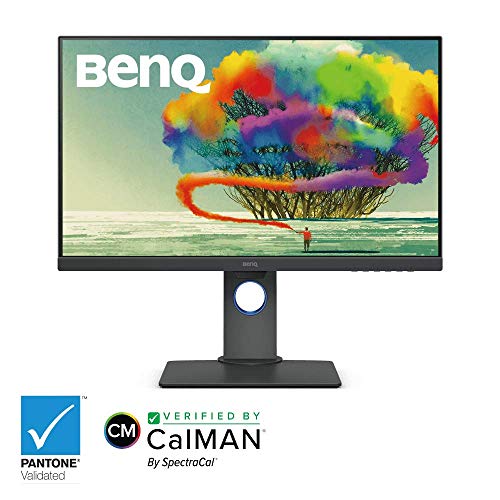 BenQ PD2700U 27 inch 4K IPS HDR Monitor with 100% sRGB & Rec. 709 and AQCOLOR Accurate Color