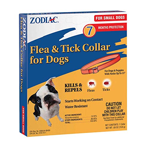 Zodiac Flea and Tick Collar for Small Dogs, 15 inch