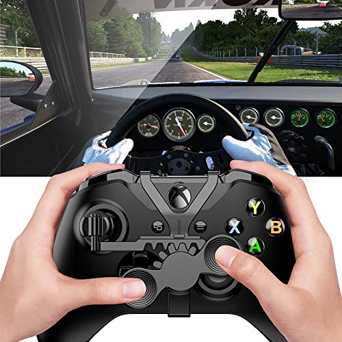 Xbox One Mini Steering Wheel, Xbox One Controller Add-on Replacement Accessories for All Xbox Racing Game