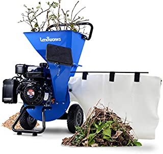 Landworks Wood Chipper Shredder Mulcher Super Heavy Duty 7HP 212cc 3 in 1 Multi-Function 3