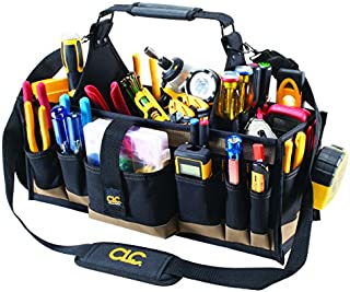 Custom Leathercraft CLC 1530 43-Pocket Electrical and Maintenance Tool Carrier,Black