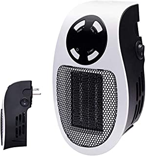 Brightown 350W Space Heater, Programmable Wall Outlet Space Heater As Seen on TV with Adjustable Thermostat & Timer & LED Display for Office Dorm Room