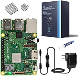 Vilros Raspberry Pi 3 Model B+ (B Plus)-with 2.5A Power Supply [2018 Model]