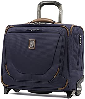 Travelpro Crew 11-Rolling Underseat Tote Carry-On Bag, Patriot Blue, 16-Inch