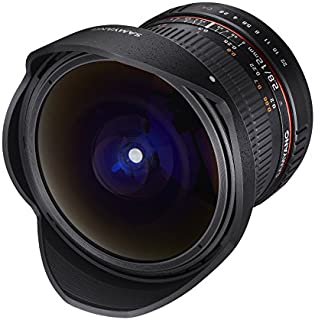 Samyang 12mm F2.8 Ultra Wide Fisheye Lens for Sony E Mount Interchangeable Lens Cameras (NEX) - Full Frame Compatible