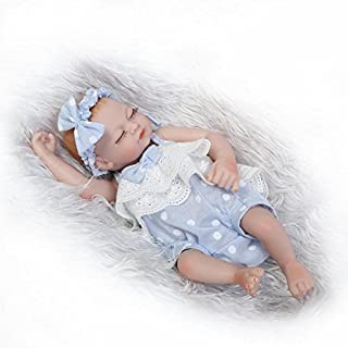 Funny House 10 Inch 26cm Full Silicone Vinyl Real Looking Preemie Reborn Baby Dolls Lifelike Newborn Girl Doll