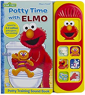 Sesame Street - Potty Time with Elmo - Potty Training Sound Book - PI Kids