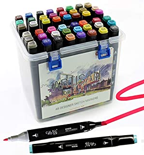 48 Colors Sketch Markers Set